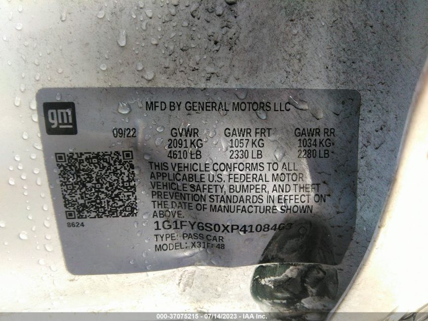 2023 CHEVROLET BOLT EUV LT - 1G1FY6S0XP4108463
