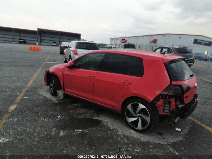 2018 VOLKSWAGEN GOLF GTI S/SE/AUTOBAHN - 3VW447AU8JM250338
