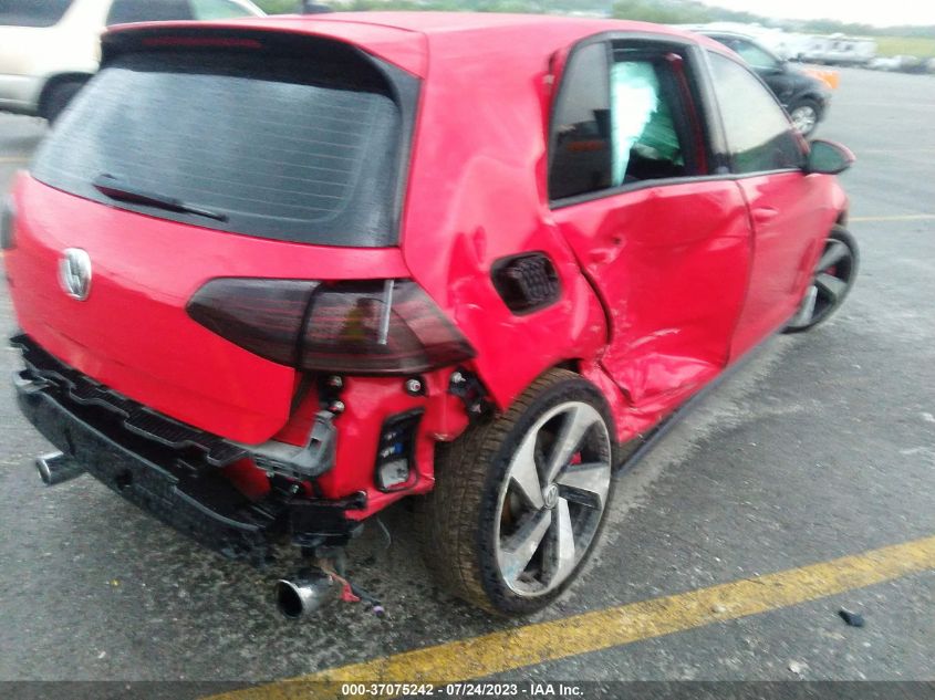 2018 VOLKSWAGEN GOLF GTI S/SE/AUTOBAHN - 3VW447AU8JM250338