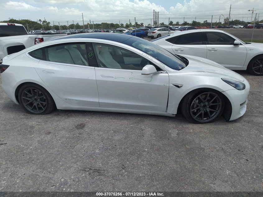 VIN 5YJ3E1EB4LF639535 2020 TESLA MODEL 3 LONG RANGE