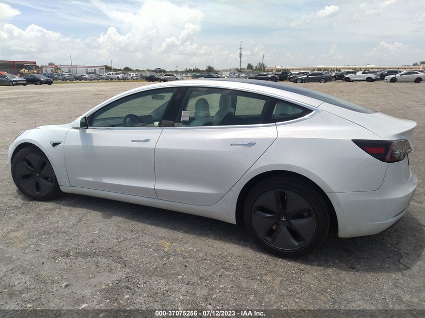 VIN 5YJ3E1EB4LF639535 2020 TESLA MODEL 3 LONG RANGE