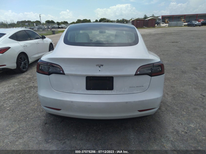 VIN 5YJ3E1EB4LF639535 2020 TESLA MODEL 3 LONG RANGE