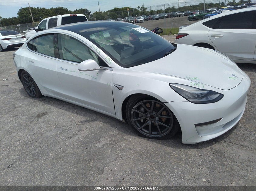 VIN 5YJ3E1EB4LF639535 2020 TESLA MODEL 3 LONG RANGE