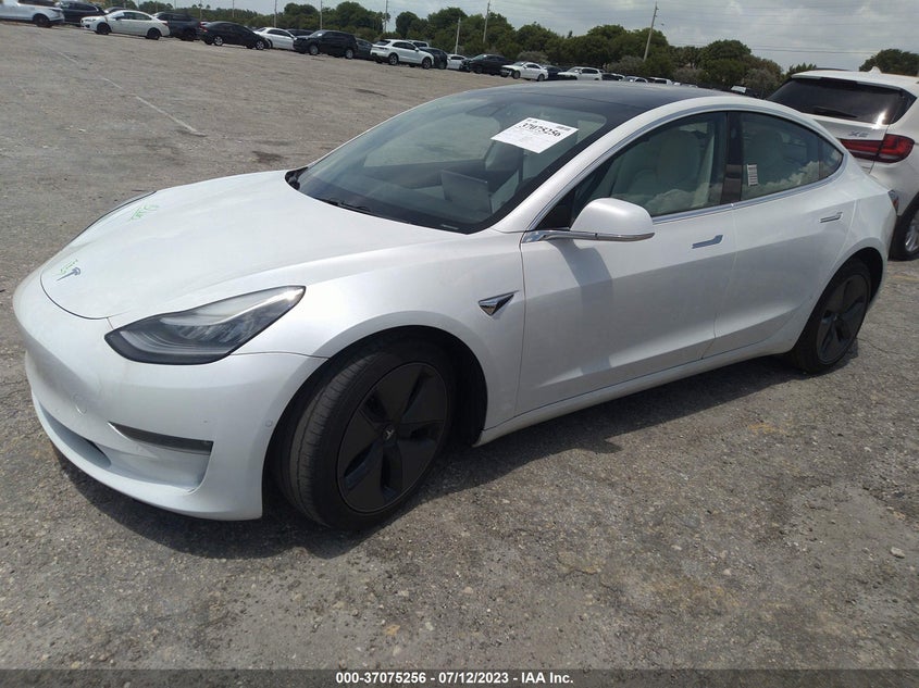 VIN 5YJ3E1EB4LF639535 2020 TESLA MODEL 3 LONG RANGE