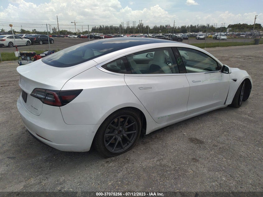 VIN 5YJ3E1EB4LF639535 2020 TESLA MODEL 3 LONG RANGE