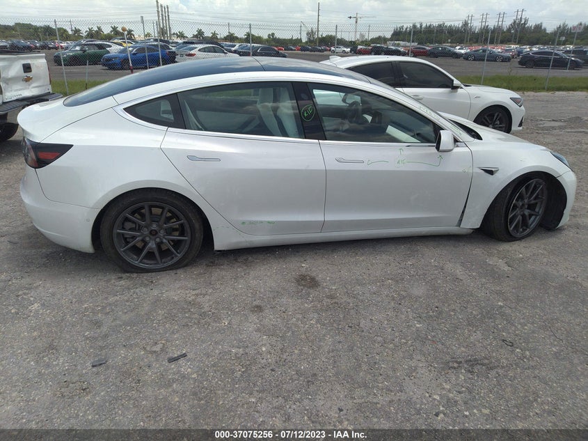 VIN 5YJ3E1EB4LF639535 2020 TESLA MODEL 3 LONG RANGE
