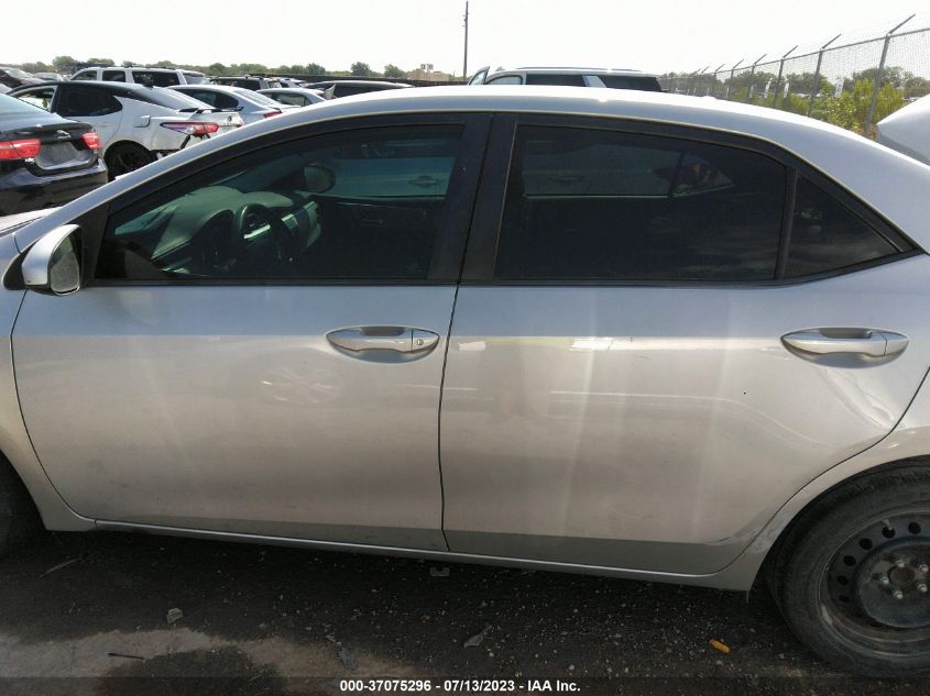 2015 TOYOTA COROLLA L/LE/S/S PLUS/LE PLUS - 2T1BURHE6FC456102