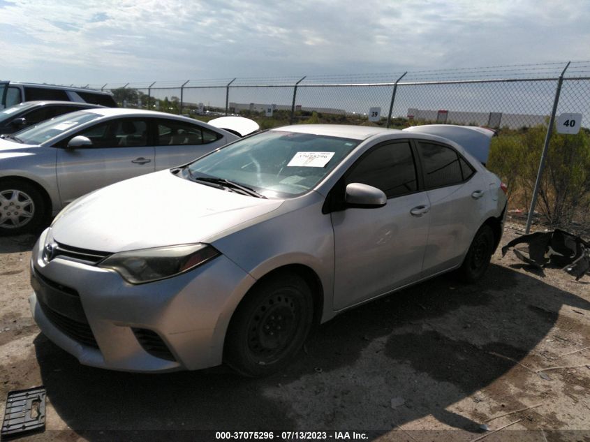 2015 TOYOTA COROLLA L/LE/S/S PLUS/LE PLUS - 2T1BURHE6FC456102
