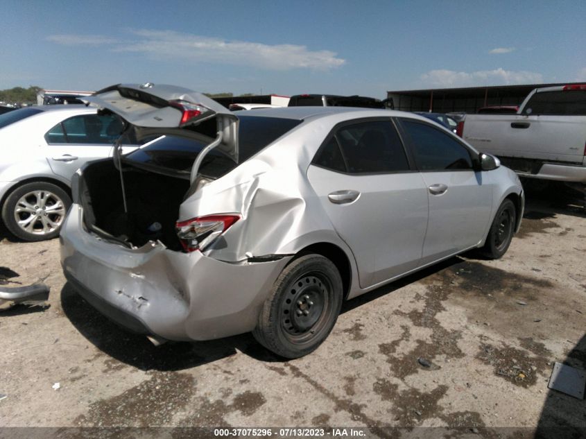 2015 TOYOTA COROLLA L/LE/S/S PLUS/LE PLUS - 2T1BURHE6FC456102
