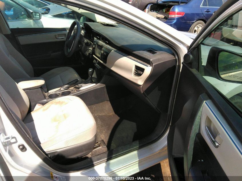 2015 TOYOTA COROLLA L/LE/S/S PLUS/LE PLUS - 2T1BURHE6FC456102