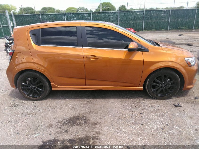 2018 CHEVROLET SONIC PREMIER - 1G1JE6SB9J4100009