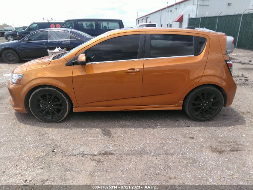 2018 CHEVROLET SONIC PREMIER - 1G1JE6SB9J4100009