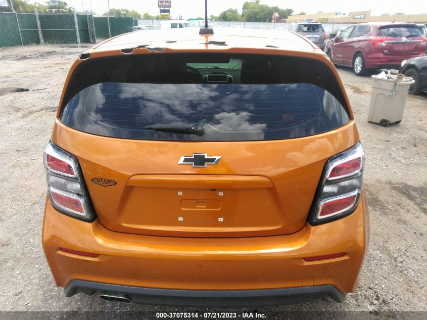 2018 CHEVROLET SONIC PREMIER - 1G1JE6SB9J4100009