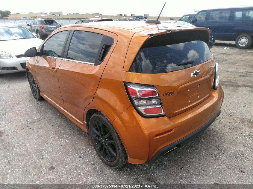 2018 CHEVROLET SONIC PREMIER - 1G1JE6SB9J4100009