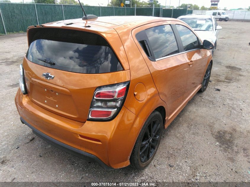 2018 CHEVROLET SONIC PREMIER - 1G1JE6SB9J4100009