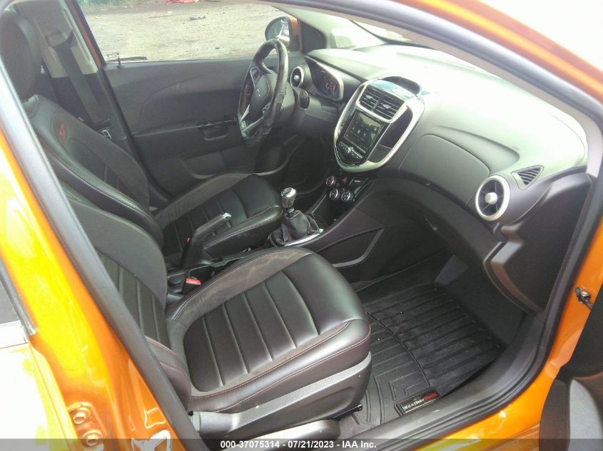 2018 CHEVROLET SONIC PREMIER - 1G1JE6SB9J4100009