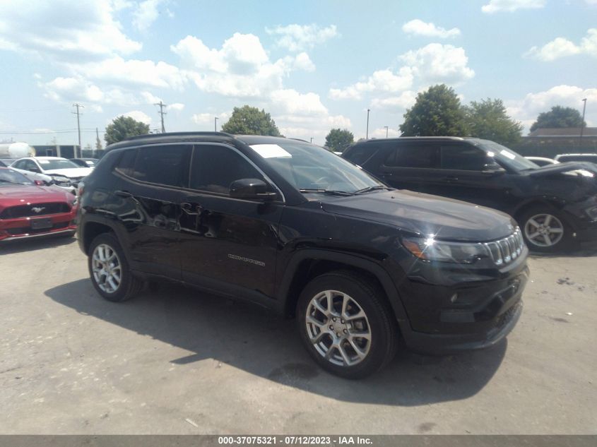 2022 JEEP COMPASS LATITUDE LUX - 3C4NJDFB4NT219556