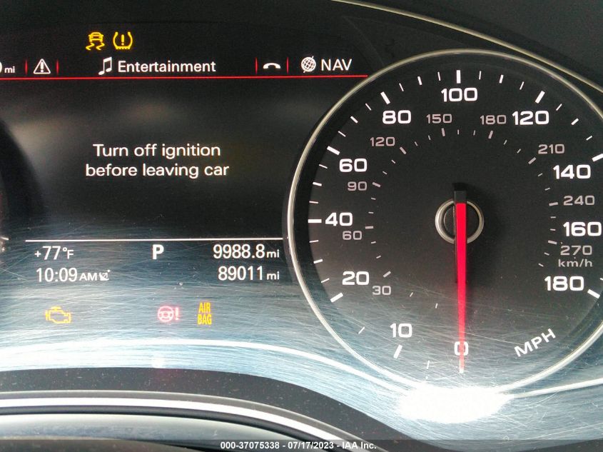 2014 AUDI A6 2.0T PREMIUM PLUS - WAUGFAFC8EN089070