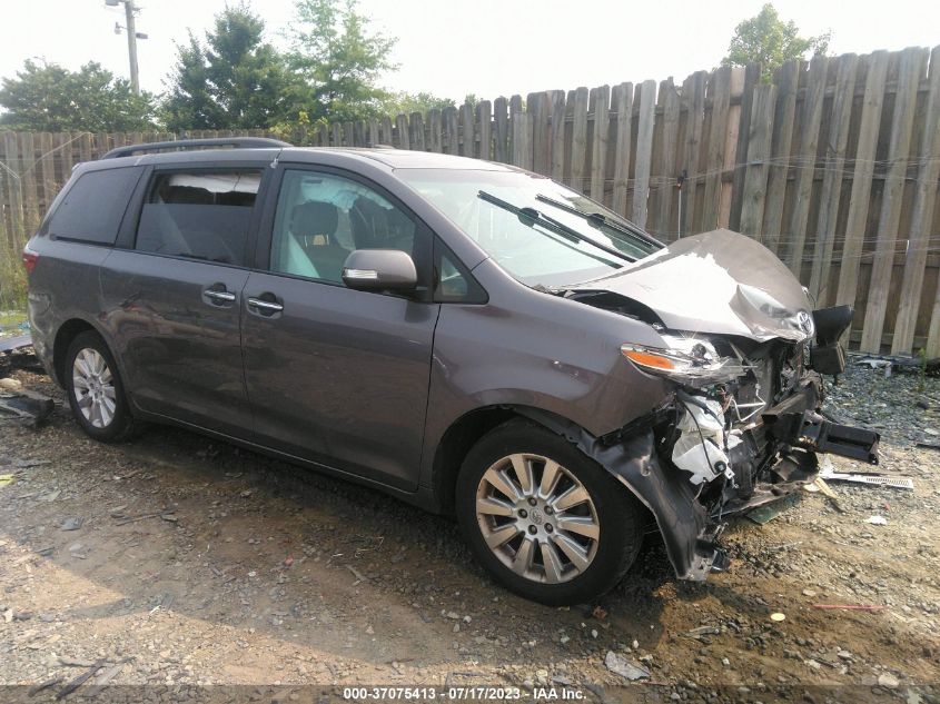 2015 TOYOTA SIENNA LTD/XLE/XLE PREMIUM - 5TDDK3DC7FS116934
