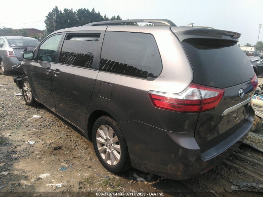 2015 TOYOTA SIENNA LTD/XLE/XLE PREMIUM - 5TDDK3DC7FS116934