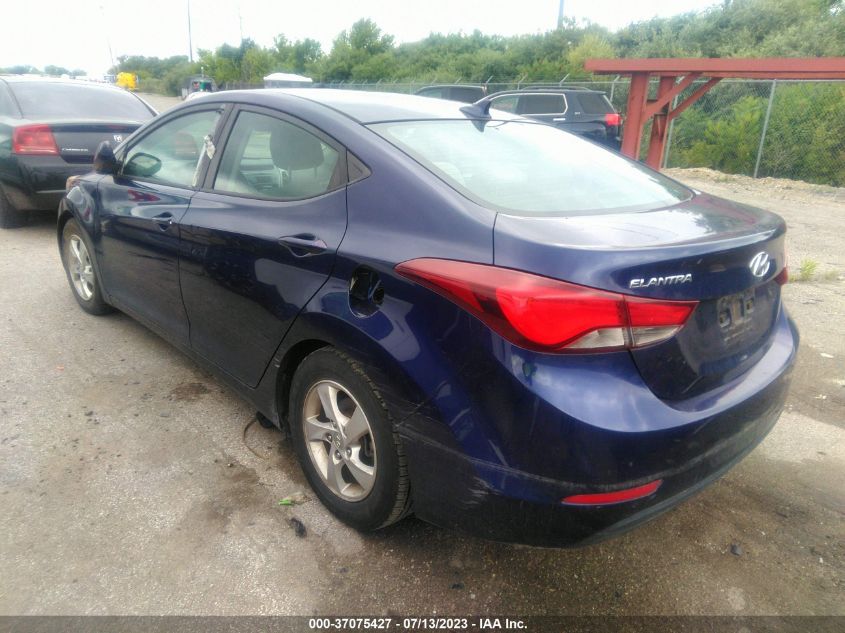 5NPDH4AE4EH532874 | 2014 HYUNDAI ELANTRA