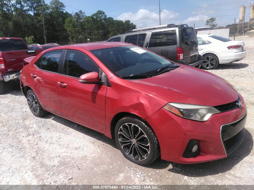 2015 TOYOTA COROLLA L/LE/LE PLS/PRM/S/S PLS - 5YFBURHE2FP195292