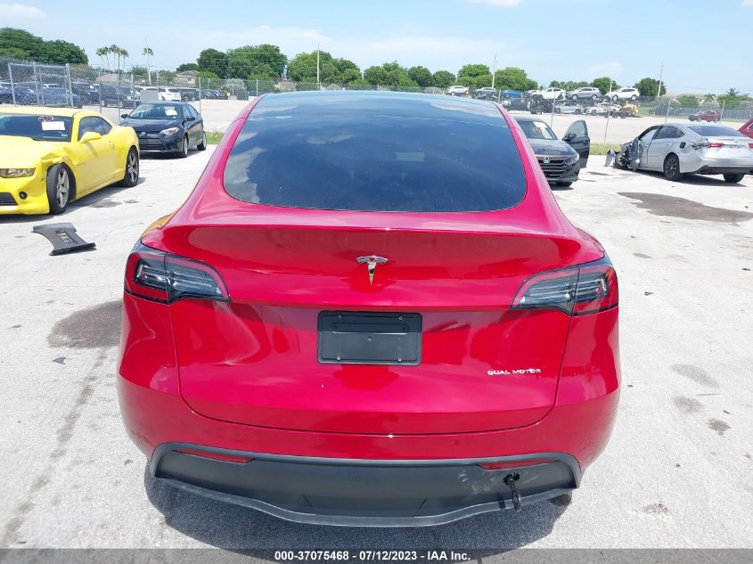 2023 TESLA MODEL Y LONG RANGE - 7SAYGDEE2PF671016