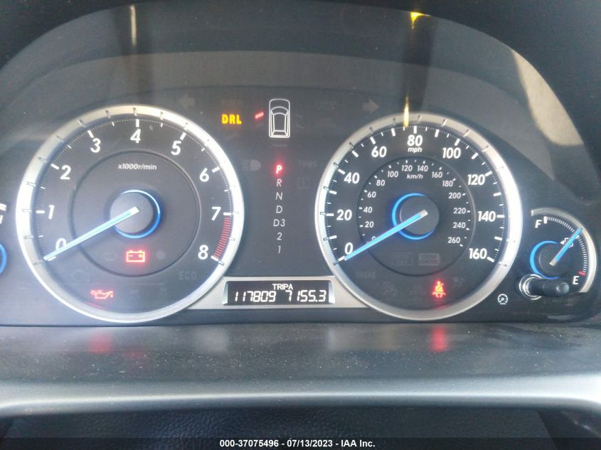 2013 HONDA CROSSTOUR EX 5J6TF3H36DL002118