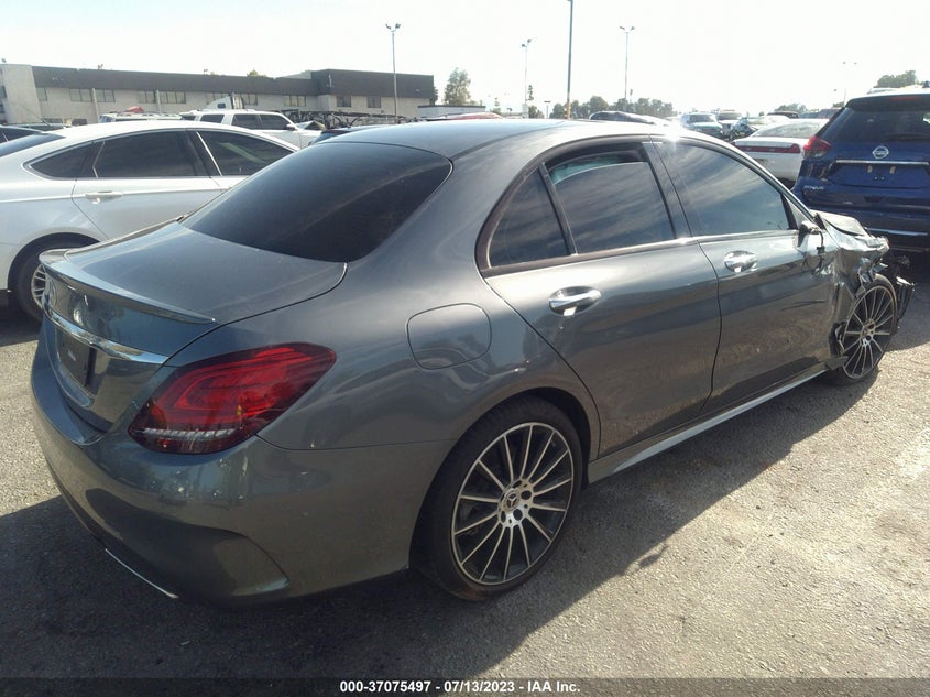VIN W1KWF8DB9MR617522 2021 MERCEDES-BENZ C-CLASS C 300