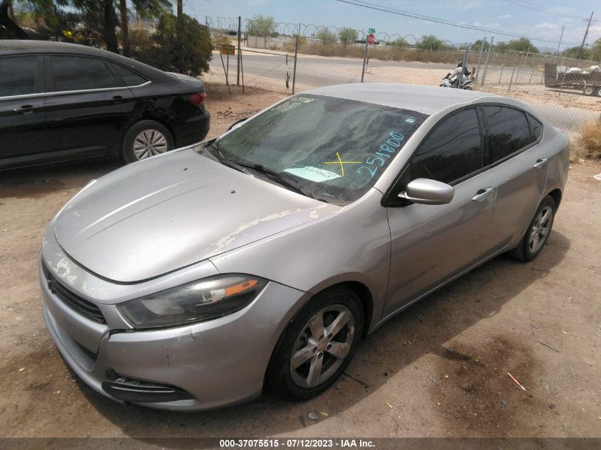 2015 DODGE DART SXT - 1C3CDFBB1FD251800