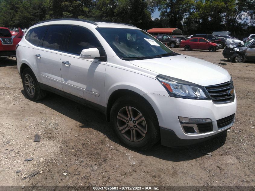 2017 CHEVROLET TRAVERSE LT - 1GNKRHKD5HJ196172