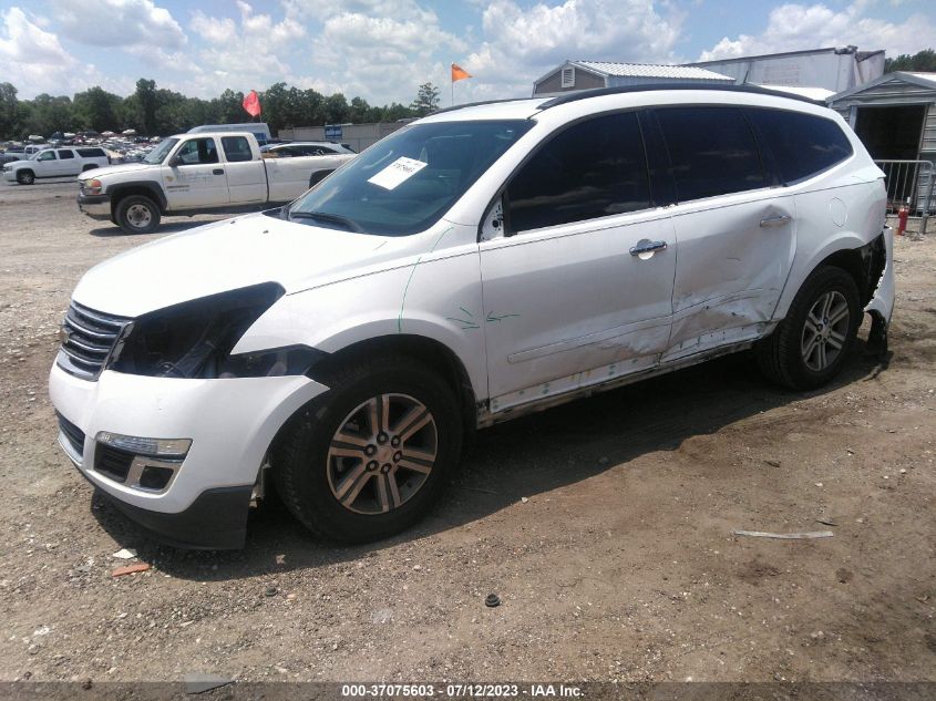 2017 CHEVROLET TRAVERSE LT - 1GNKRHKD5HJ196172