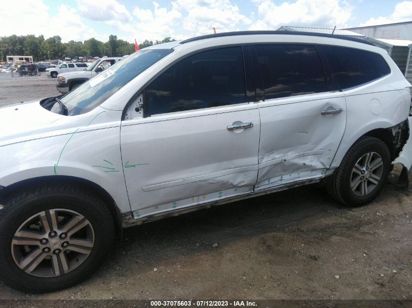 2017 CHEVROLET TRAVERSE LT - 1GNKRHKD5HJ196172