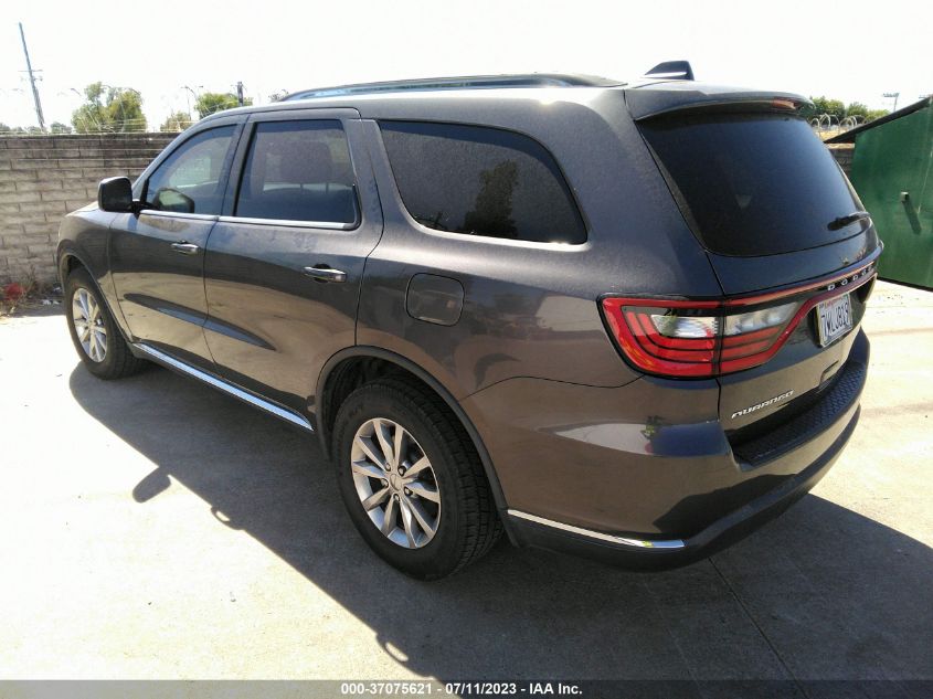 2017 DODGE DURANGO SXT - 1C4RDHAG3HC686664