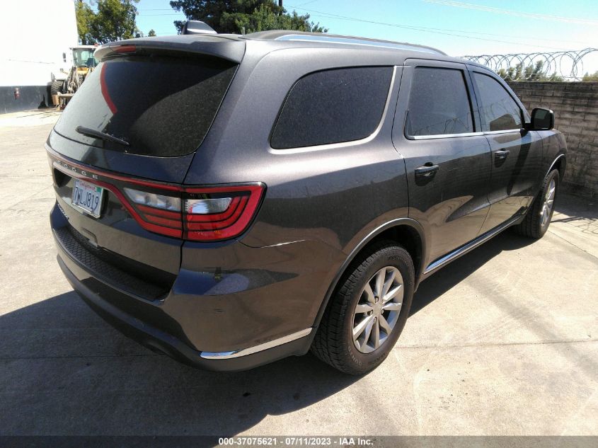 2017 DODGE DURANGO SXT - 1C4RDHAG3HC686664