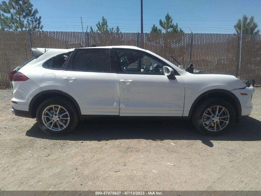 2018 PORSCHE CAYENNE - WP1AA2A21JKA02809