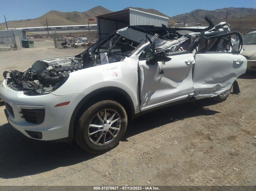 2018 PORSCHE CAYENNE - WP1AA2A21JKA02809