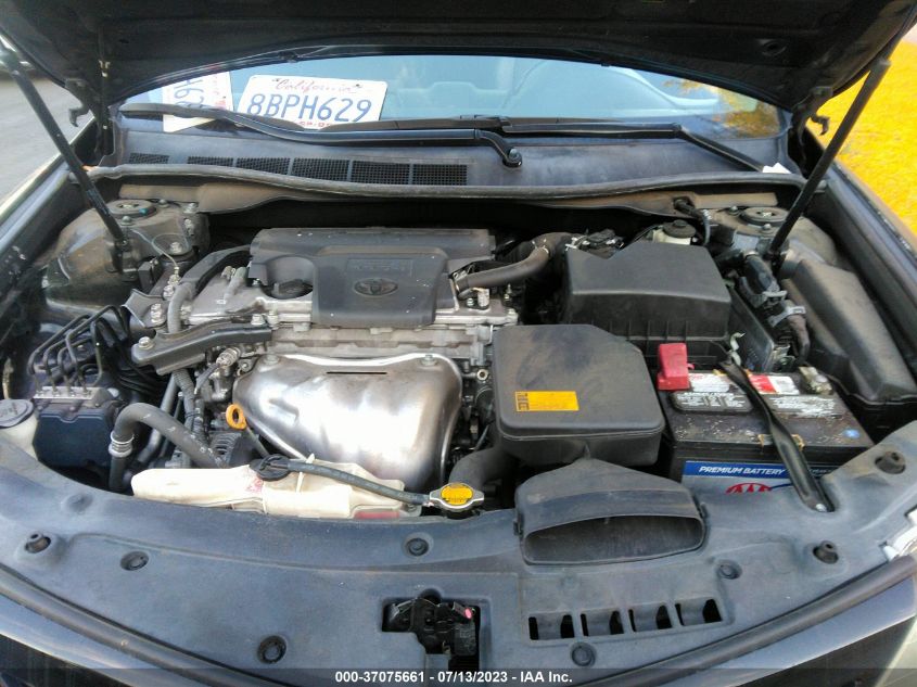 2014 TOYOTA CAMRY L/LE/XLE/SE/SE SPORT - 4T1BF1FK5EU869081