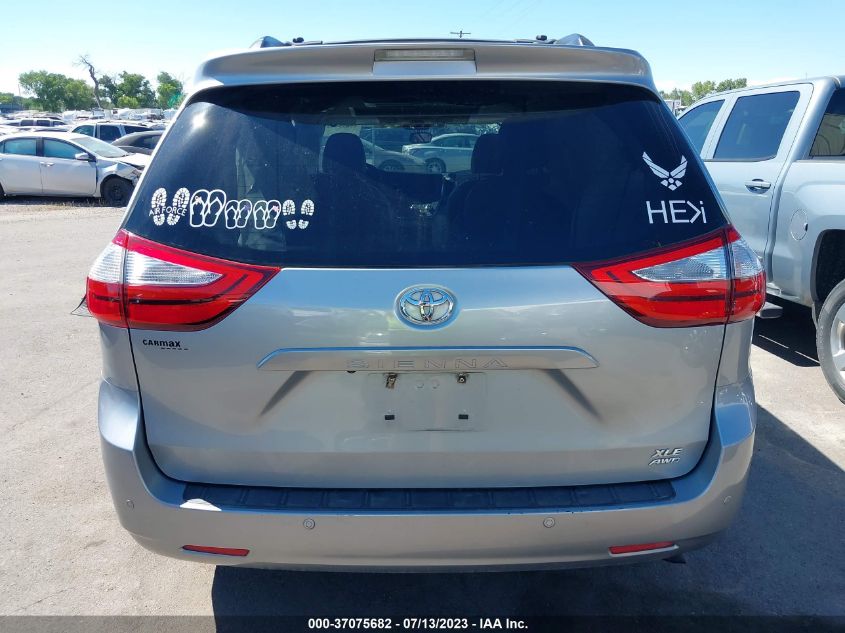 2015 TOYOTA SIENNA LTD/XLE/XLE PREMIUM - 5TDDK3DC9FS117549