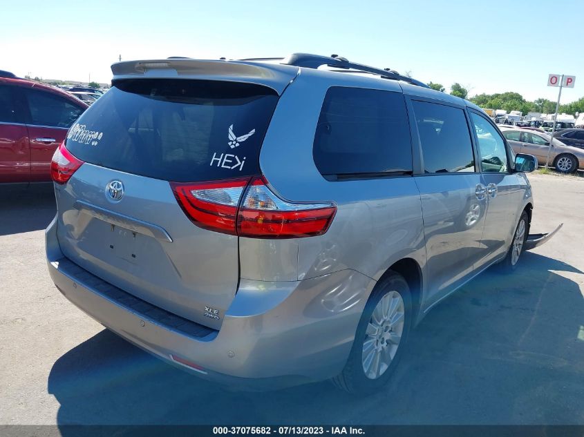 2015 TOYOTA SIENNA LTD/XLE/XLE PREMIUM - 5TDDK3DC9FS117549