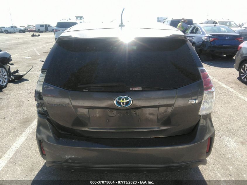 2016 TOYOTA PRIUS V TWO/FIVE/THREE/FOUR - JTDZN3EU1GJ048388
