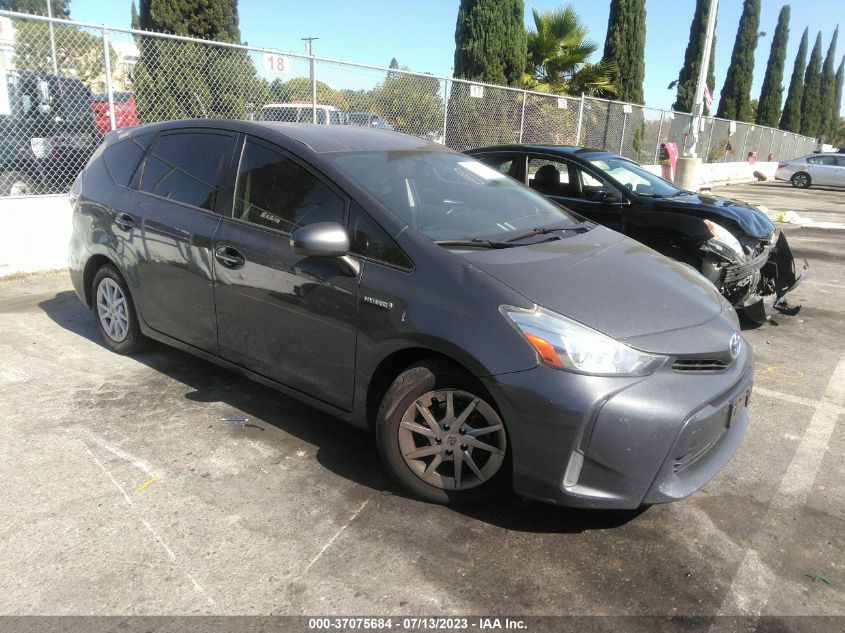 2016 TOYOTA PRIUS V TWO/FIVE/THREE/FOUR - JTDZN3EU1GJ048388