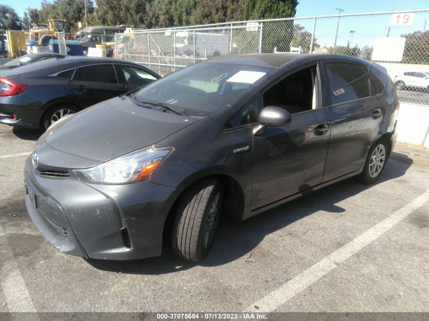2016 TOYOTA PRIUS V TWO/FIVE/THREE/FOUR - JTDZN3EU1GJ048388