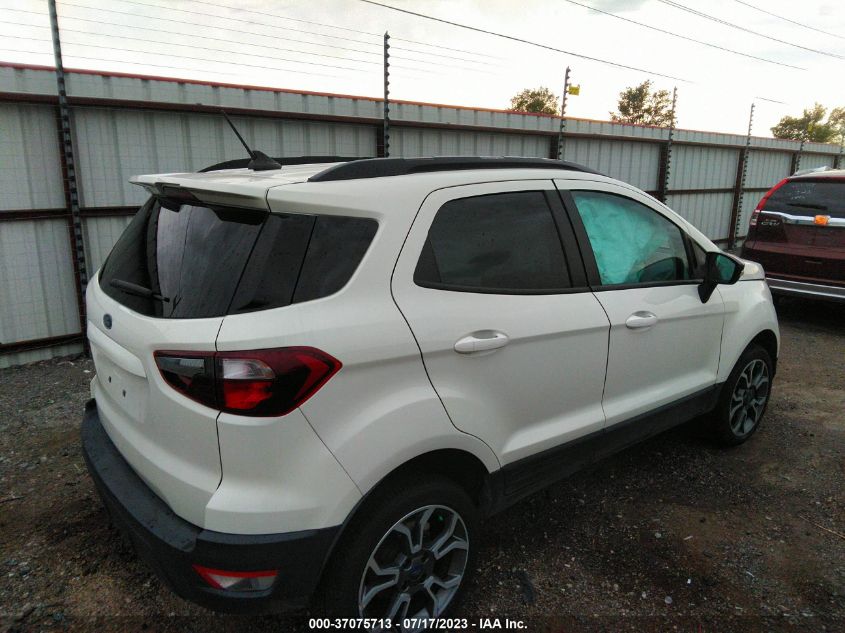 2020 FORD ECOSPORT SES - MAJ6S3JL2LC367800