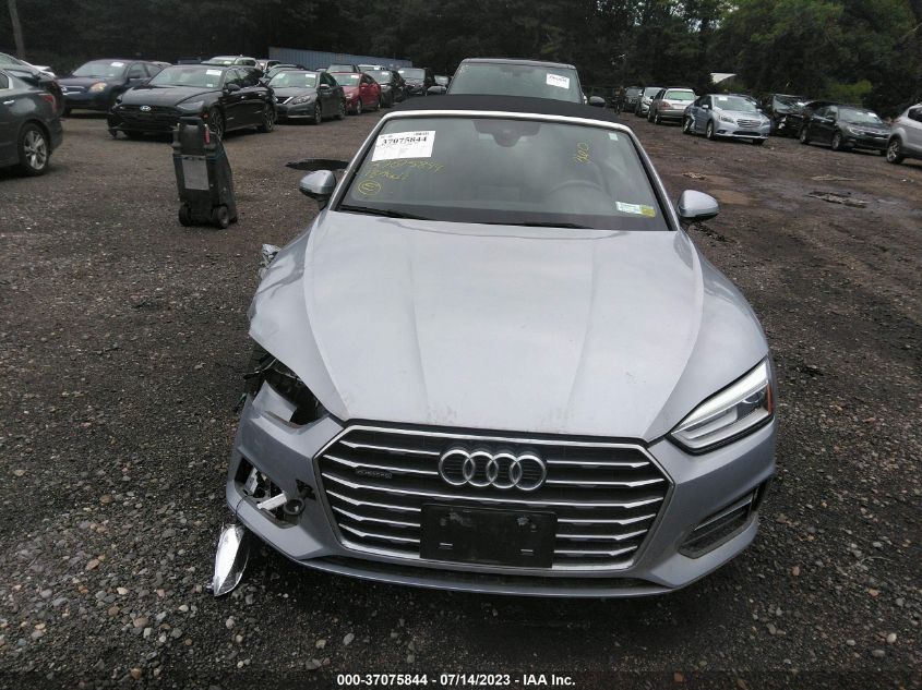 2018 AUDI A5 CABRIOLET PREMIUM - WAUWNGF5XJN010575