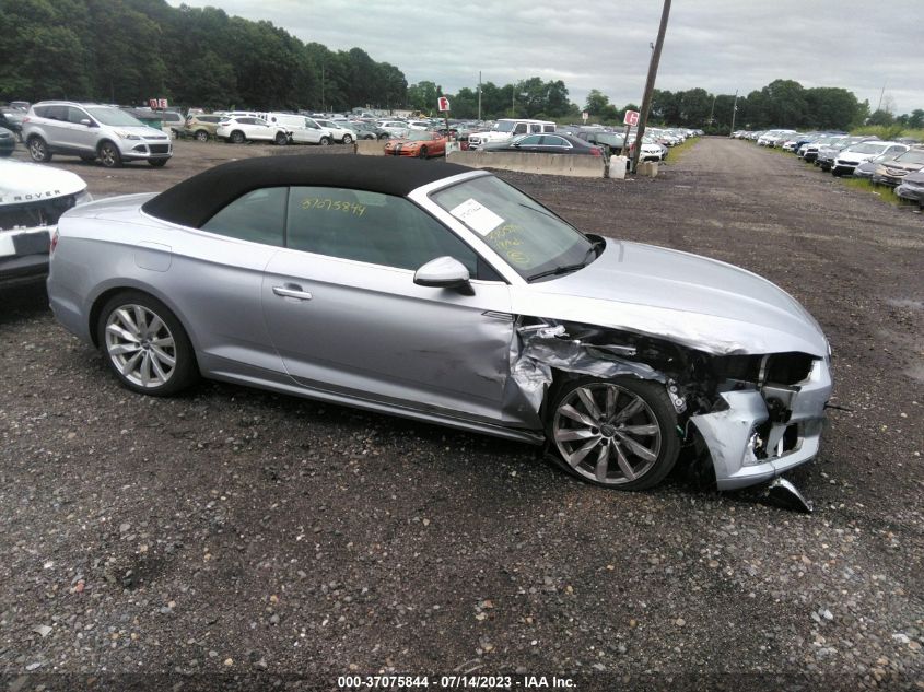 2018 AUDI A5 CABRIOLET PREMIUM - WAUWNGF5XJN010575