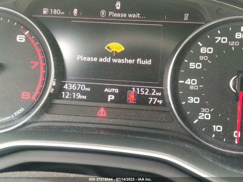 2018 AUDI A5 CABRIOLET PREMIUM - WAUWNGF5XJN010575