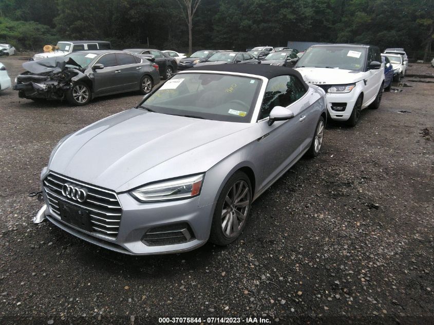 2018 AUDI A5 CABRIOLET PREMIUM - WAUWNGF5XJN010575