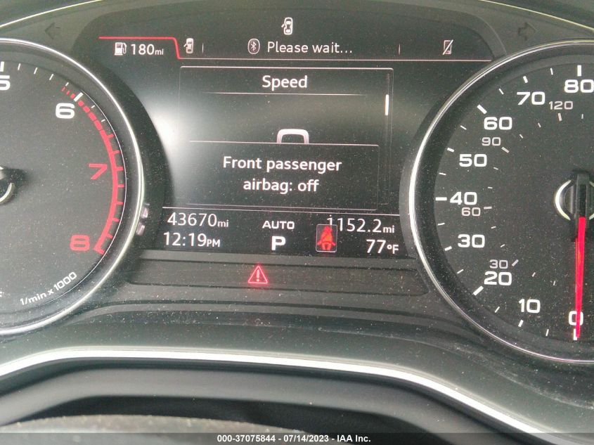 2018 AUDI A5 CABRIOLET PREMIUM - WAUWNGF5XJN010575