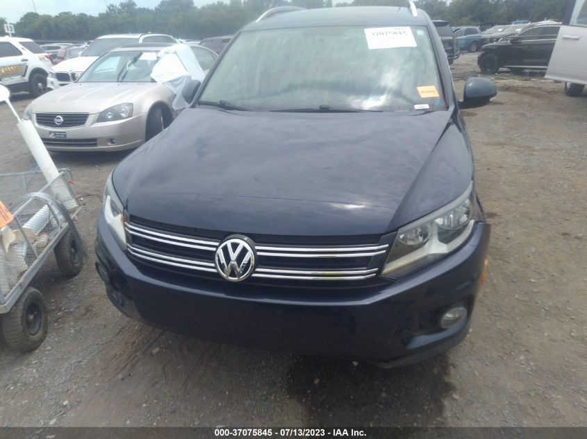 2014 VOLKSWAGEN TIGUAN SEL - WVGAV3AX5EW535179